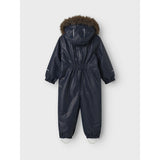 Name It Dark Sapphire Nmfsnow10 Dräkt Frill Glitter Fo