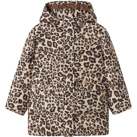 Name It Toasted Coconut Nkfmimosa Puffer Jacka