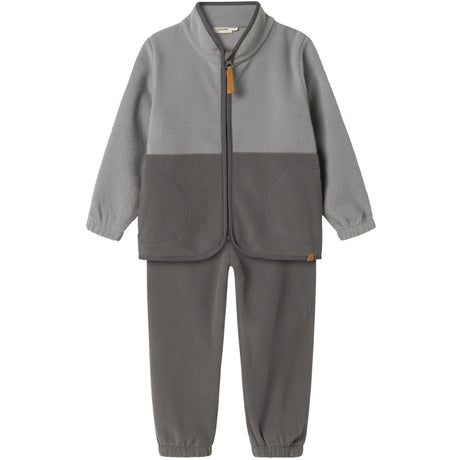 Lil'Atelier Ultimate Grey Nmmlaspektra Fleece Sett 1Fo Lil