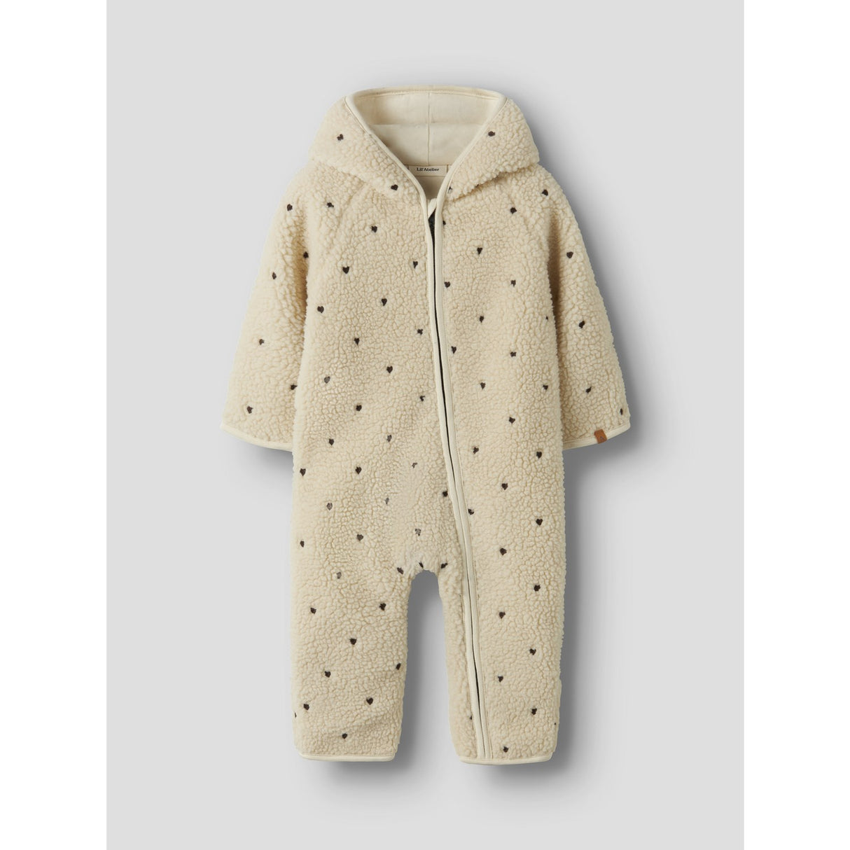 Lil'Atelier Turtledove Hearts Emb Nbnnalo Loose Dräkt Zip Lil