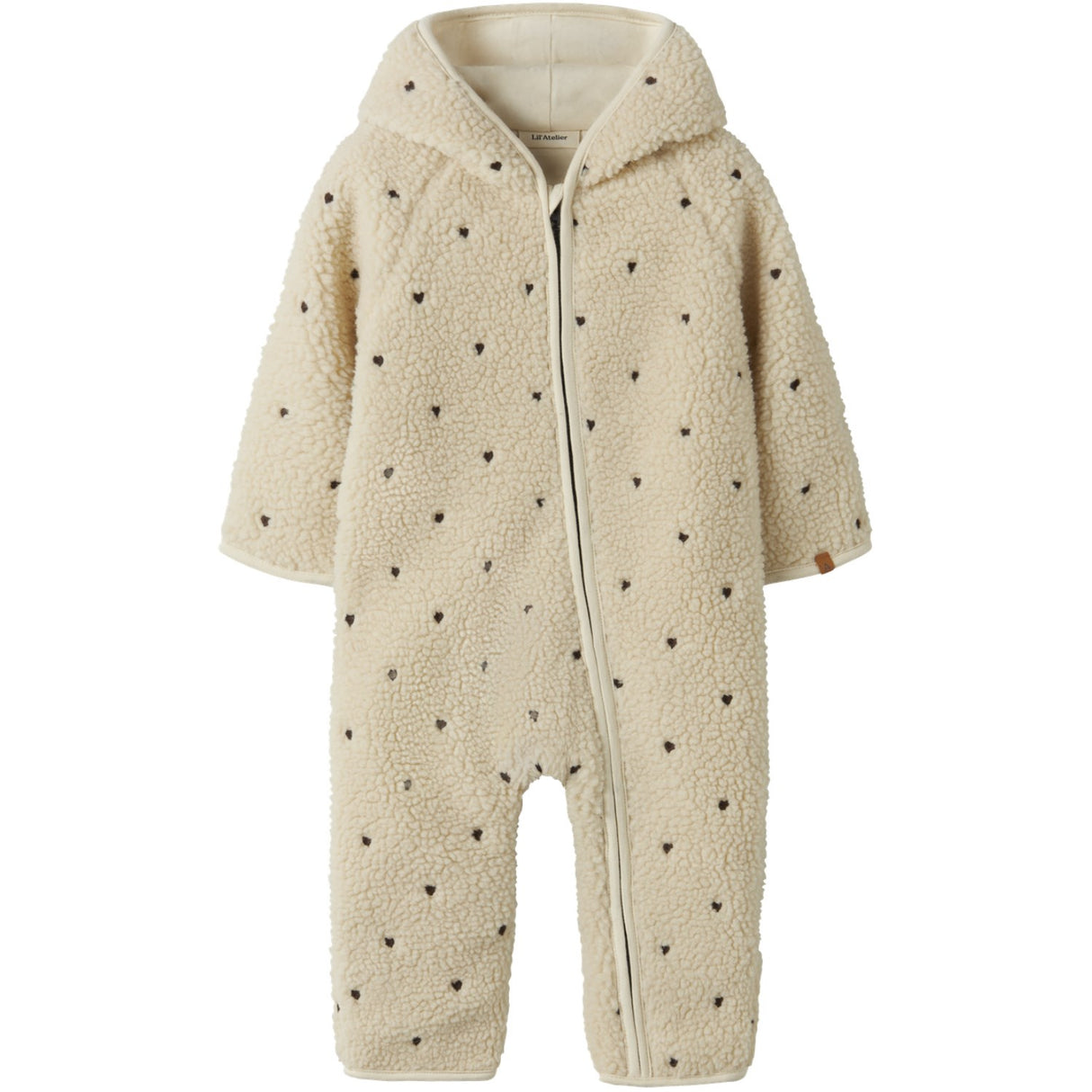 Lil'Atelier Turtledove Hearts Emb Nbnnalo Loose Dräkt Zip Lil