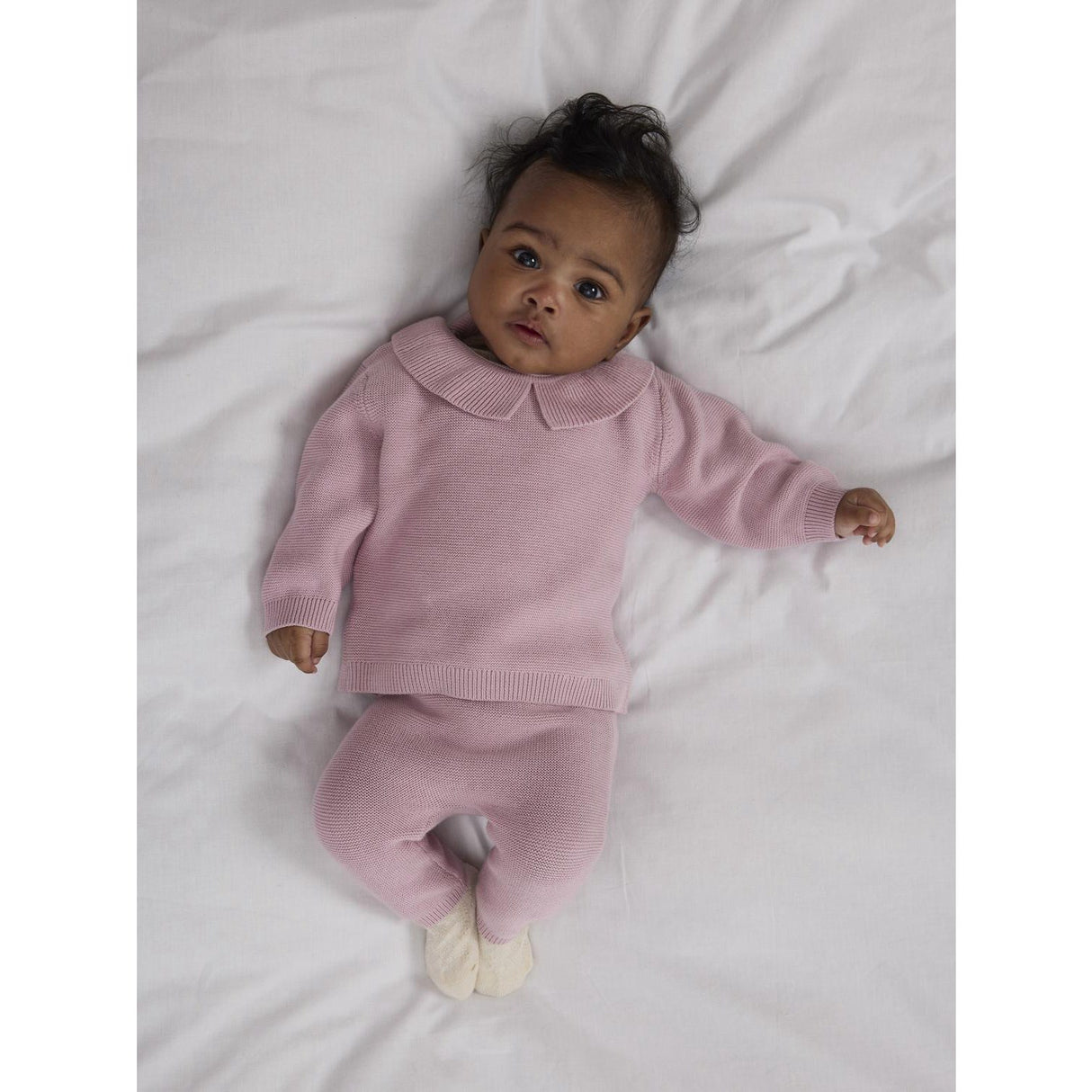 Name It Keepsake Lilac Nbfoda Stickad Leggings