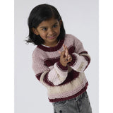 Name It Burgundy Nmfoline Ls Stickad