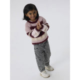 Name It Burgundy Nmfoline Ls Stickad