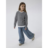 Name It Grey Melange Nkforiane Ls Stickad