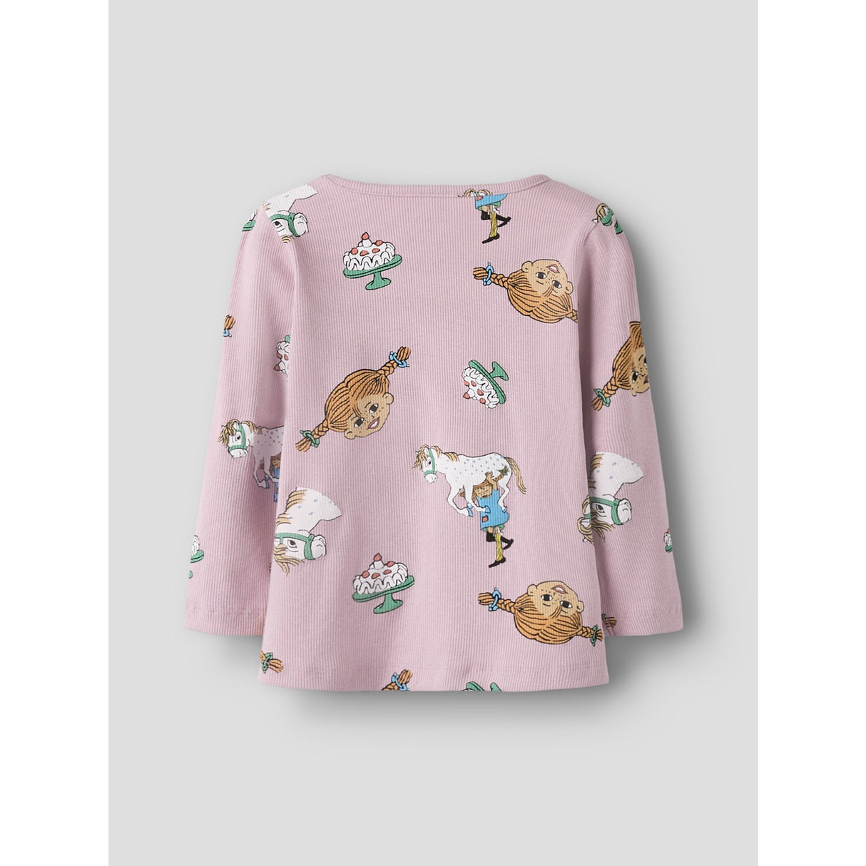 Name It Keepsake Lilac Nmfsoca Pippi Ls Topp Sky