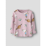 Name It Keepsake Lilac Nmfsoca Pippi Ls Topp Sky