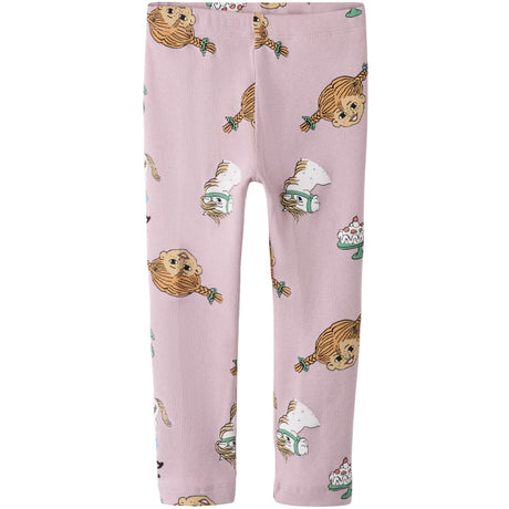 Name It Keepsake Lilac Nmfsoca Pippi Leggings Sky