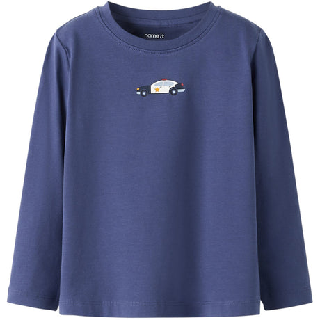 Name It Blue Indigo Nmmopallan Ls Topp