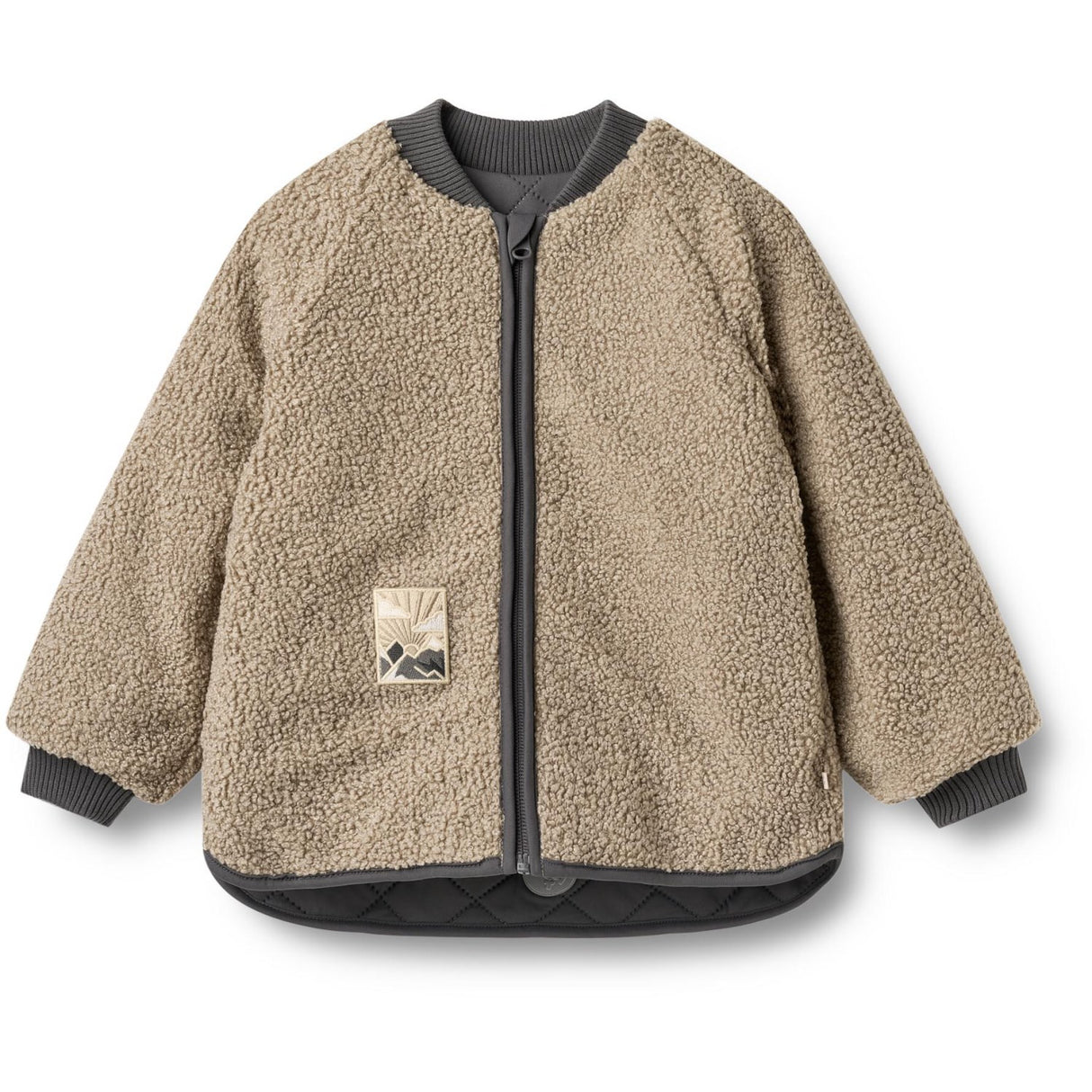 Wheat Black Sea Vändbar Thermo Jacka Lake