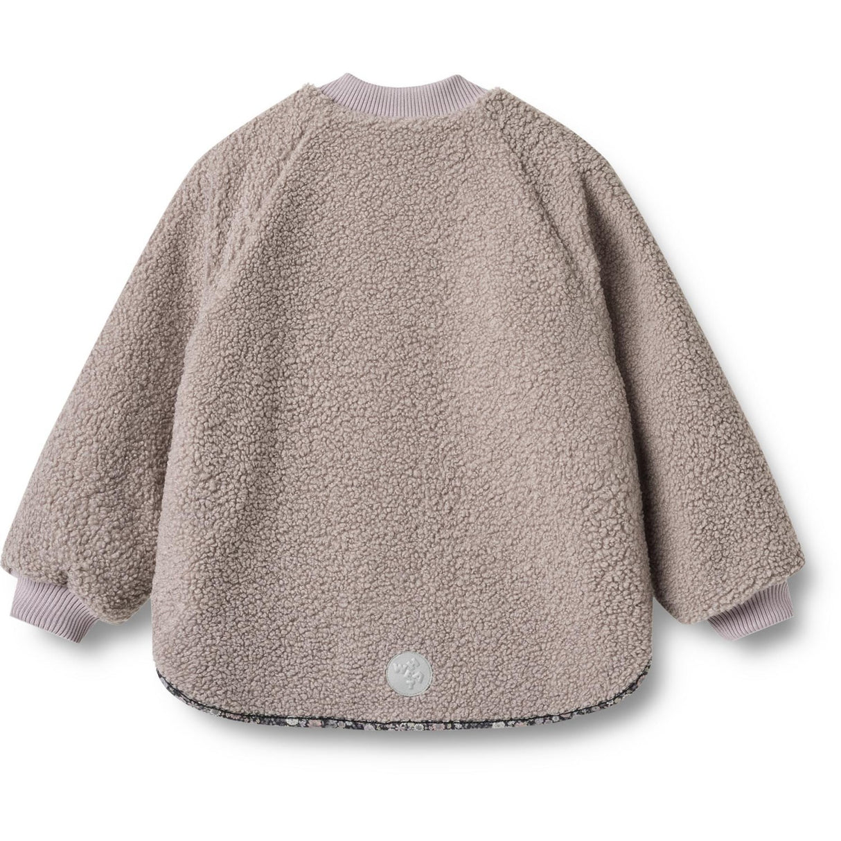 Wheat Black Sea Flowers Vändbar Thermo Jacka Lake