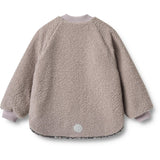 Wheat Black Sea Flowers Vändbar Thermo Jacka Lake