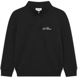 Les Deux Kids Black West Side Half-Zip Sweatshirt KIDS
