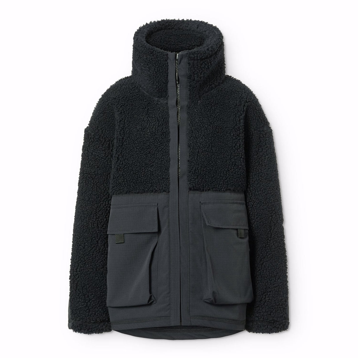 Molo Black Utha Fleece Jacka