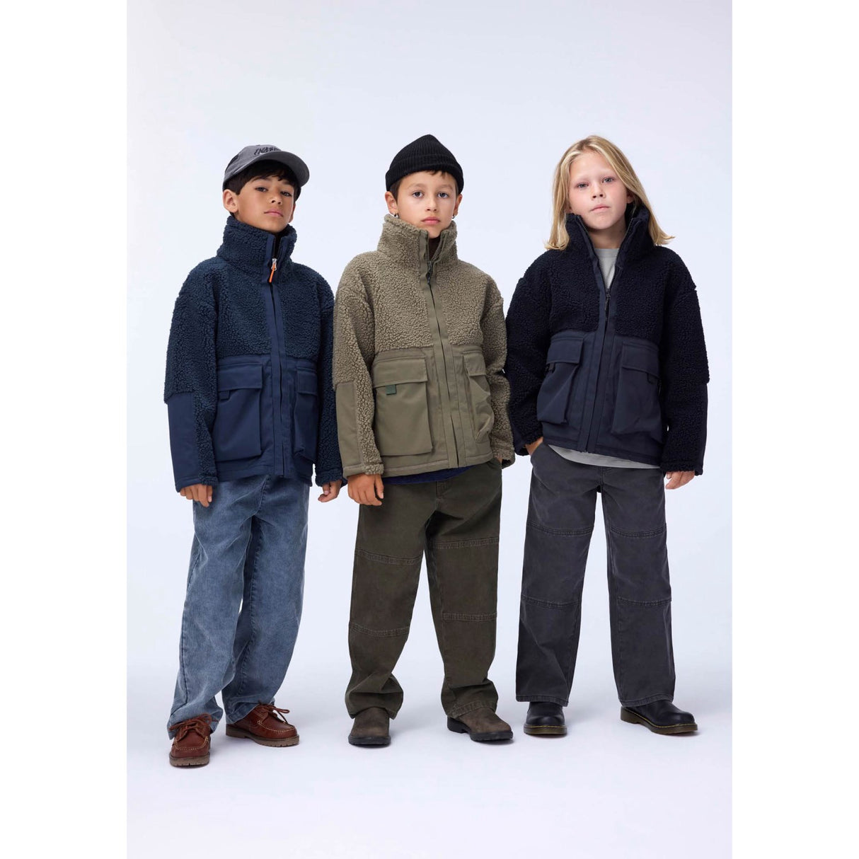 Molo Black Utha Fleece Jacka