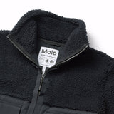 Molo Black Utha Fleece Jacka