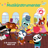 Forlaget Room2Play Pegeboch Med Lyd - Musikinstrumenter