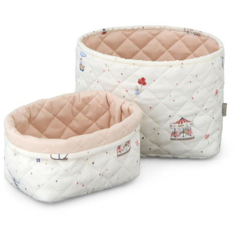Cam Cam Copenhagen Carousel Quiltad Förvaringskorg 2-pak