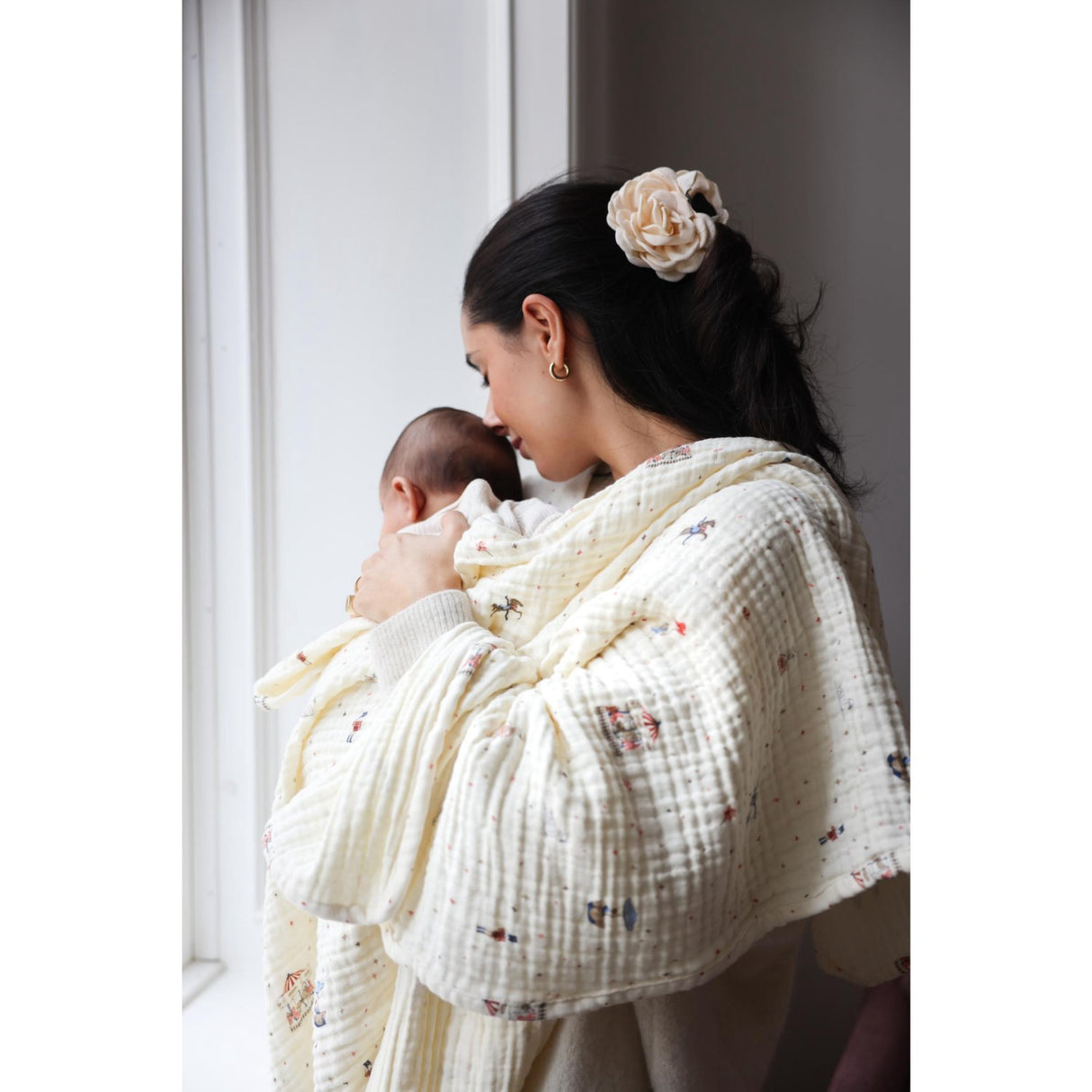 Cam Cam Copenhagen Carousel Muslin Bebisfilt