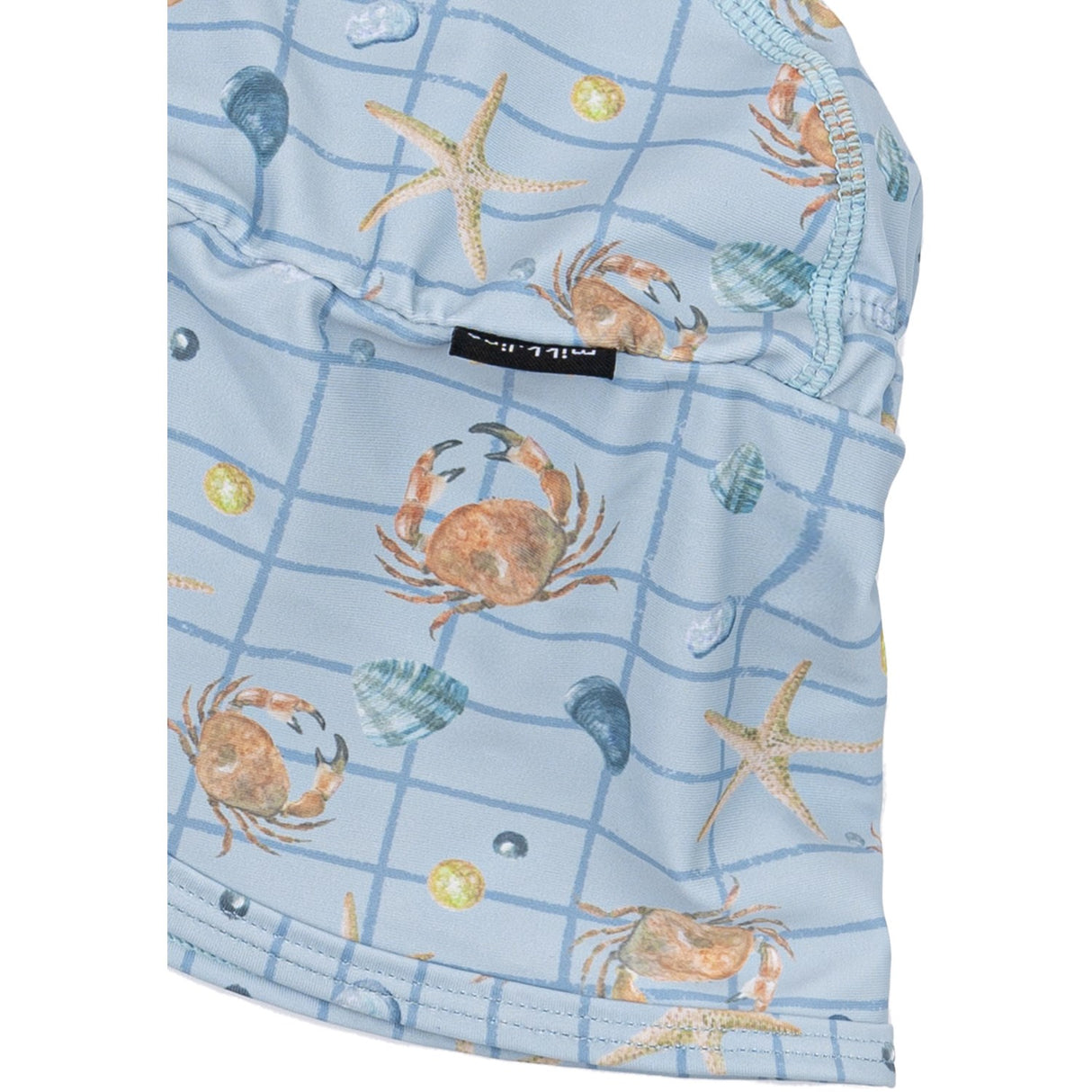 Mikk-Line Faded Denim Swim Mössa UV AOP