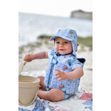 Mikk-Line Faded Denim Swim Mössa UV AOP