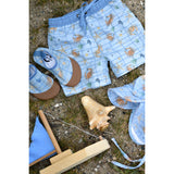 Mikk-Line Faded Denim Swim Mössa UV AOP