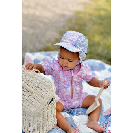 Mikk-Line Lavender Aura Swim Mössa UV AOP