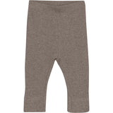 FIXONI Coffee Quartz Melange Leggings Melange Rib