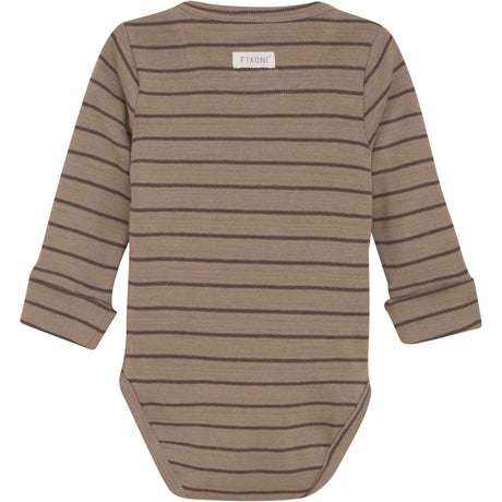 FIXONI Mocha Meringue Omlott Body Ls Rib