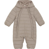 FIXONI Mocha Meringue Wholesuit W. Lining Quiltad