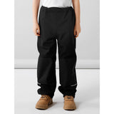 Name it Softshell Black Alfa Solid Noos Byxor