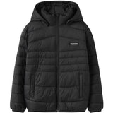 Name It Black Nkmmarble Jacka Pb Noos