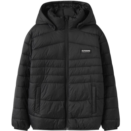 Name It Black Nkmmarble Jacka Pb Noos