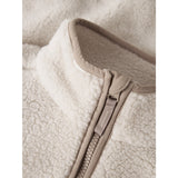 Name It Moonbeam Chest Pocket Savannah Tan Nknmattia Sherpa Jacka Pb