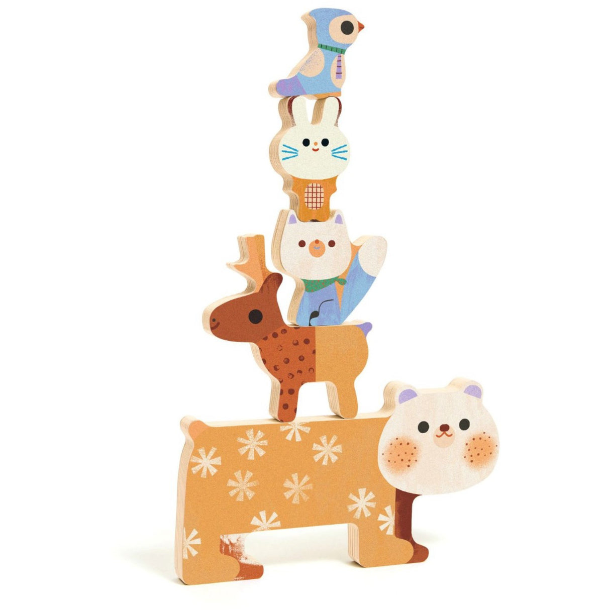 Djeco Woodystack Pussel