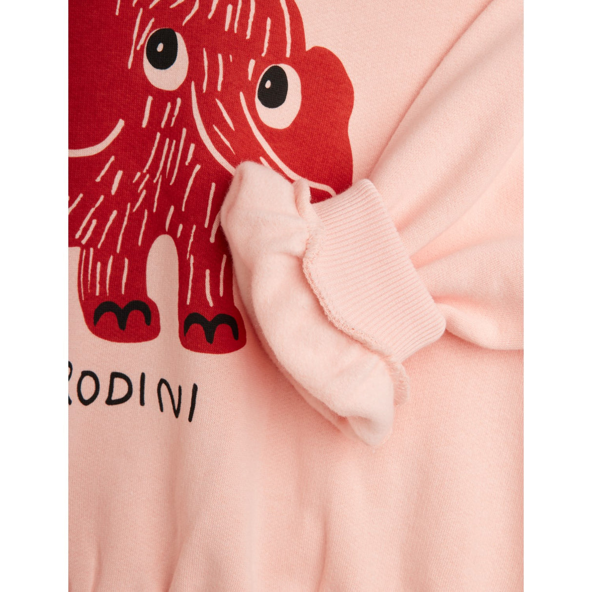 Mini Rodini Pink Mammoth Sp Sweatshirt
