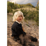 Mini Rodini Black Mammoth Chenille Sweatshirt