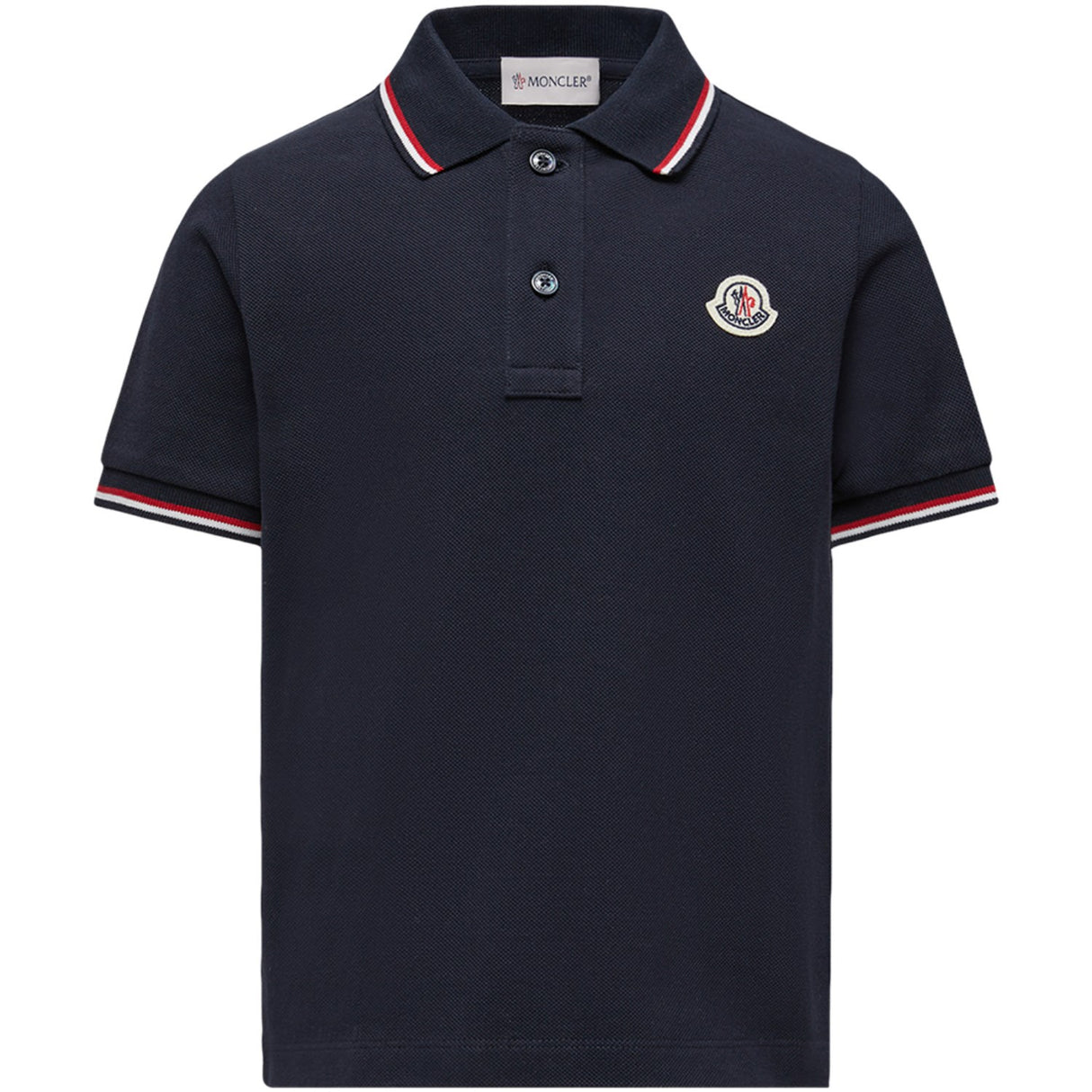 Moncler Navy Ss Pikétröja