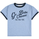 Bobo Choses Light Blue Go Bobo T-Shirt