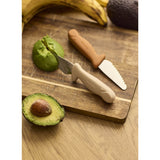 FILIBABBA Pumpkin + Offwhite Beginner's Cutting Knives 2-Pack