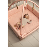 FILIBABBA Misty Rose Activity Nest Soft Quilt