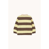 TinyCottons Dusty Yellow Stripes Pikétröja Sleeve T-Shirt