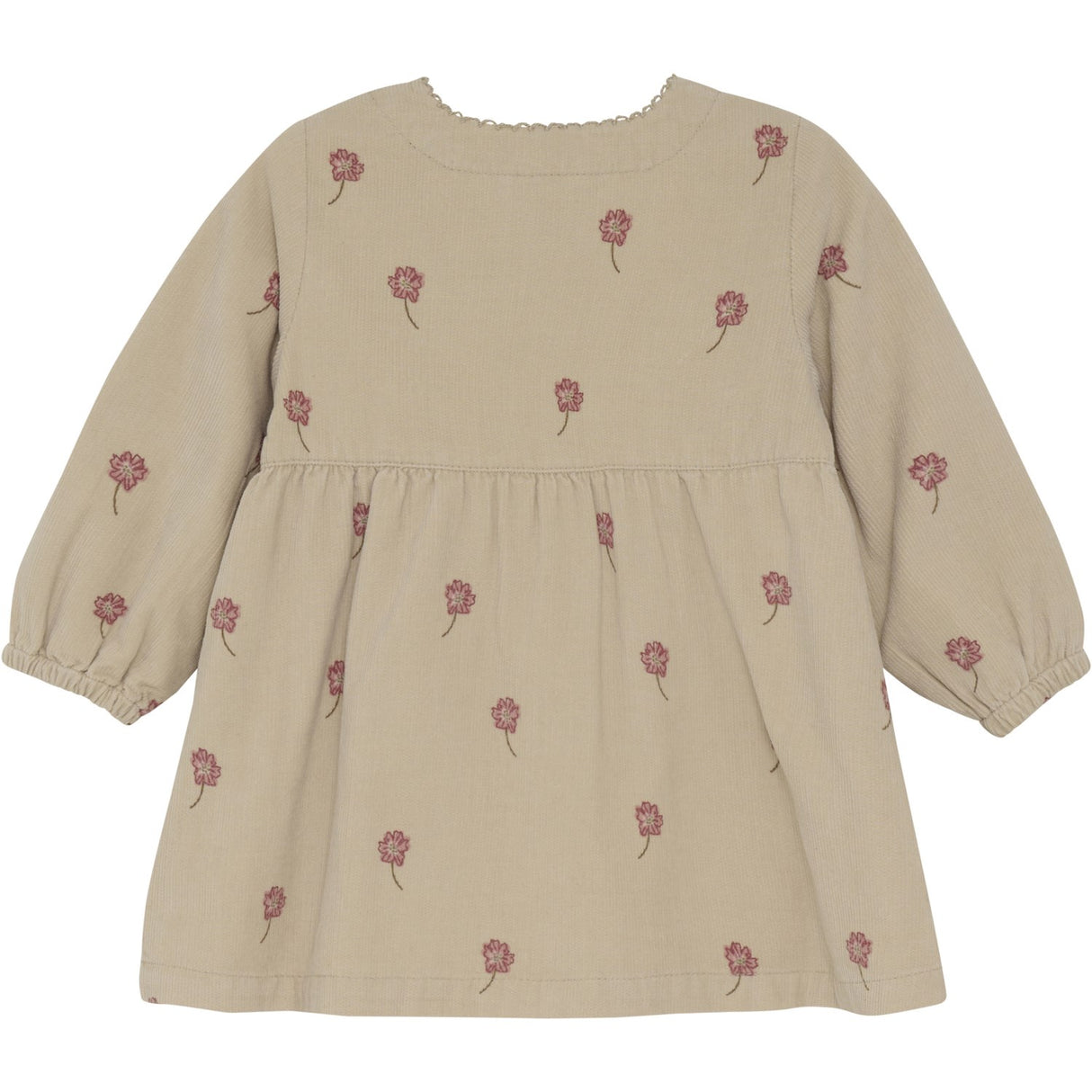 Minymo Oxford Tan Klänning Corduroy W. Lining