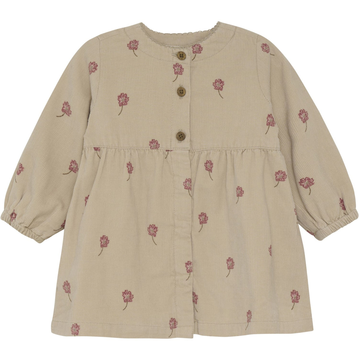 Minymo Oxford Tan Klänning Corduroy W. Lining