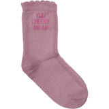 Minymo Mauve Orchid 3-Pack Strumpor