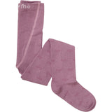 Minymo Mauve Orchid 2-Pack Stockings W. Pattern