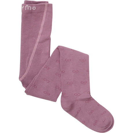 Minymo Mauve Orchid 2-Pack Stockings W. Pattern