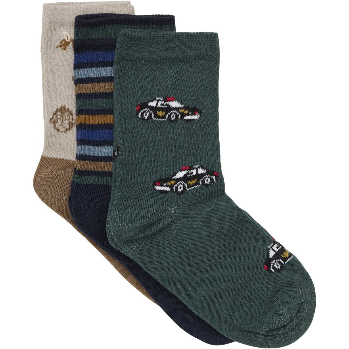 Minymo Parisian Night 3-Pack Strumpor