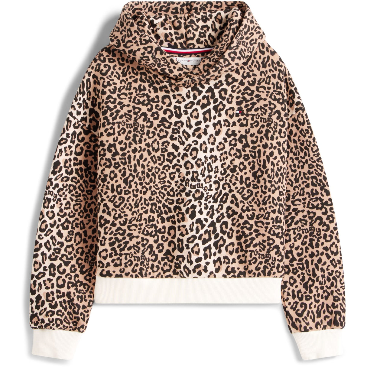 Tommy Hilfiger Leopard Print Leopard Hoodies