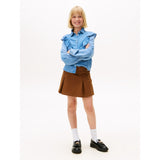 Tommy Hilfiger Denim Ruffle Blus L/S